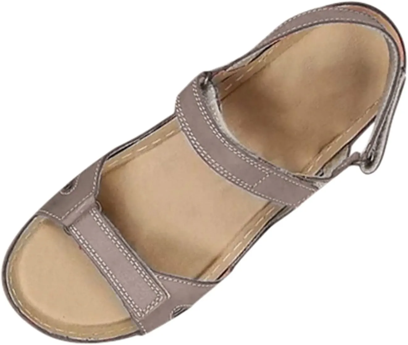 Women Orthotic Sandals Arch Support Comfortable Walking Orthopedic Flip Flops Adjustable Straps Summer Casual Slip On Plantar Fasciitis Relief