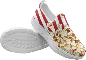 Women Slip-on Platform Loafers Casual Comfortable Loafer Shoes Slip Resistant Walking Sneaker
