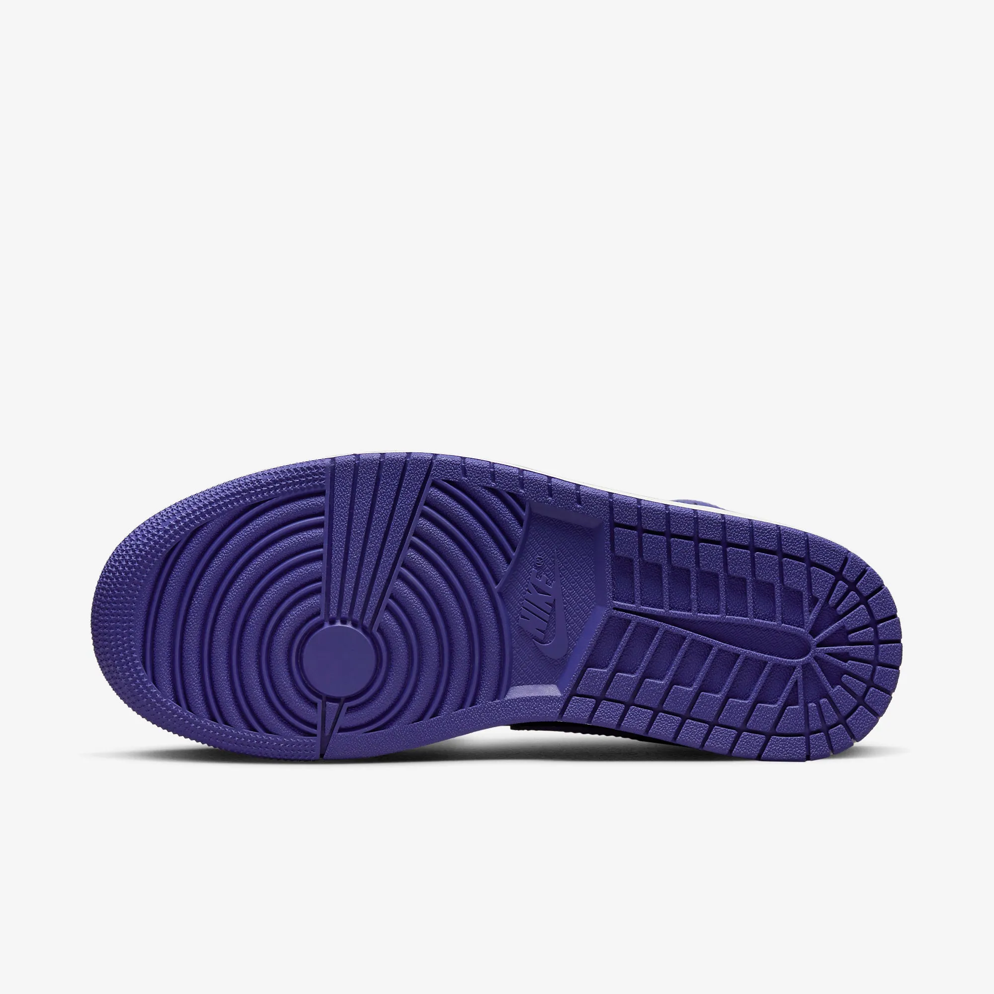 Women's Air Jordan 1 Mid (Dark Concord/Black/Sail)(BQ6472-051)