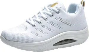 Women's Athletic Running Shoes Casual Thick Soled Breathable Sneakers Outdoor Fashion Sport Tennis Shoes