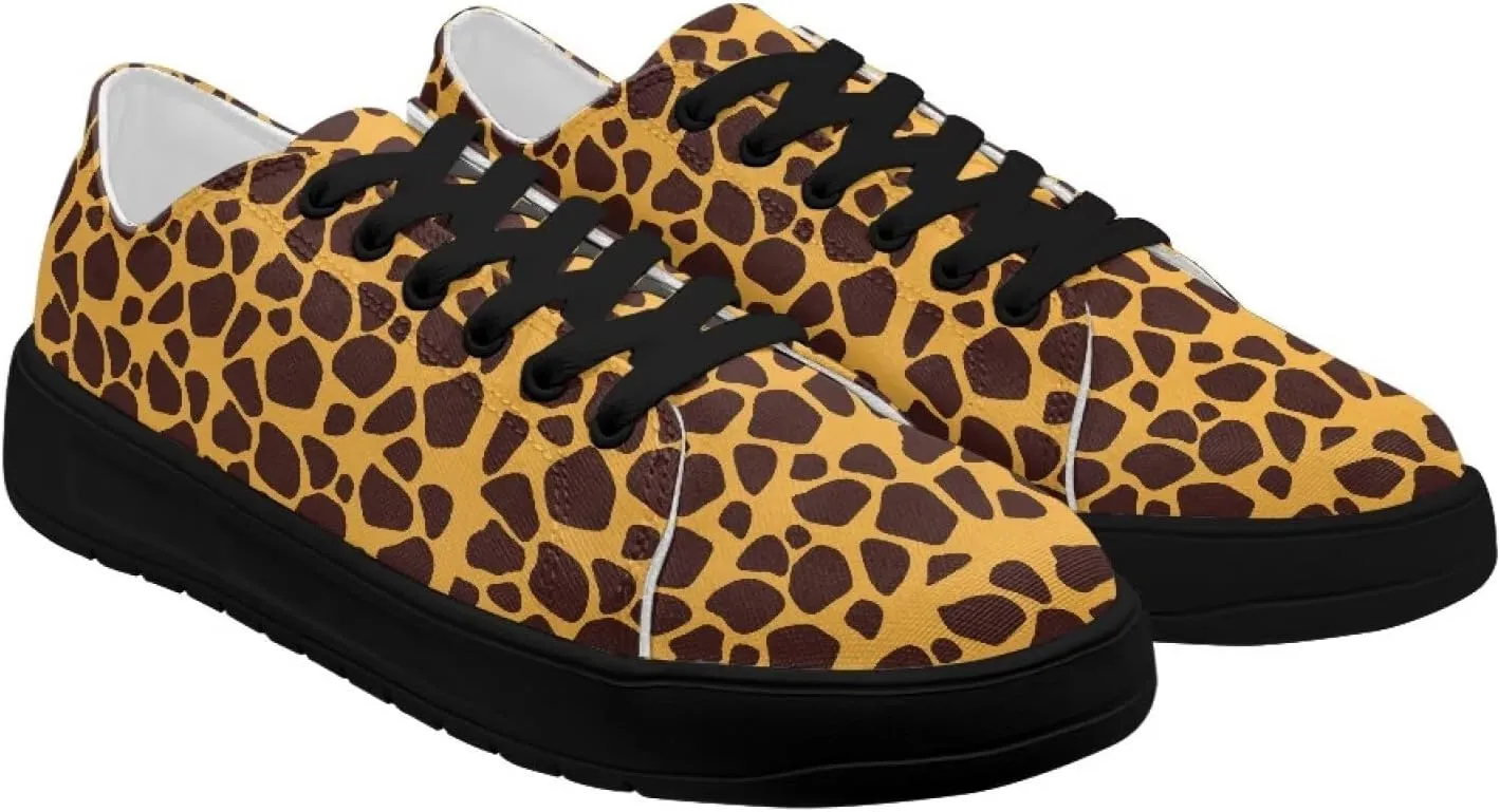 Womens Canvas Sneakers Orthotic Walking Shoes with Memory Foam Non-Slip Canvas Shoes for Hiking Walking Running