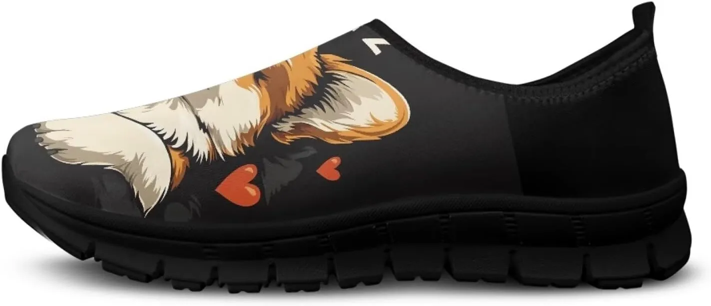 Women's Casual Sneakers Lightweight Breathable Running Shoes Comfort Non Slip Sports Shoes Slip On Sneakers Soft Loafers Walking Outdoor Travel Shoes US 5.5-11.5