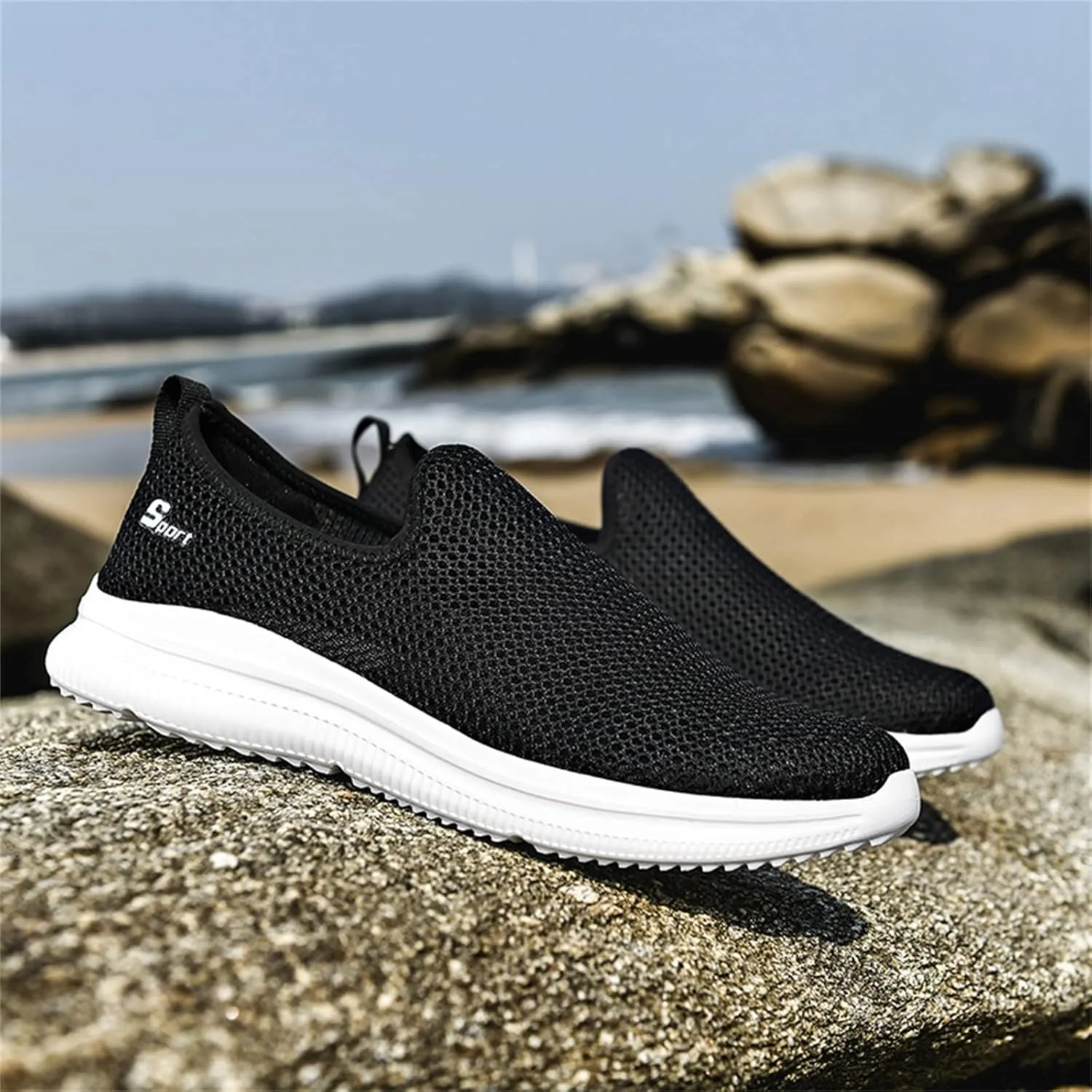 Women's Fashion Sneaker Lace Up Low Top Comfortable Walking Shoes Women Loafers Shoes Casual Womens Platform Loafers White Slip On Sneakers for Women