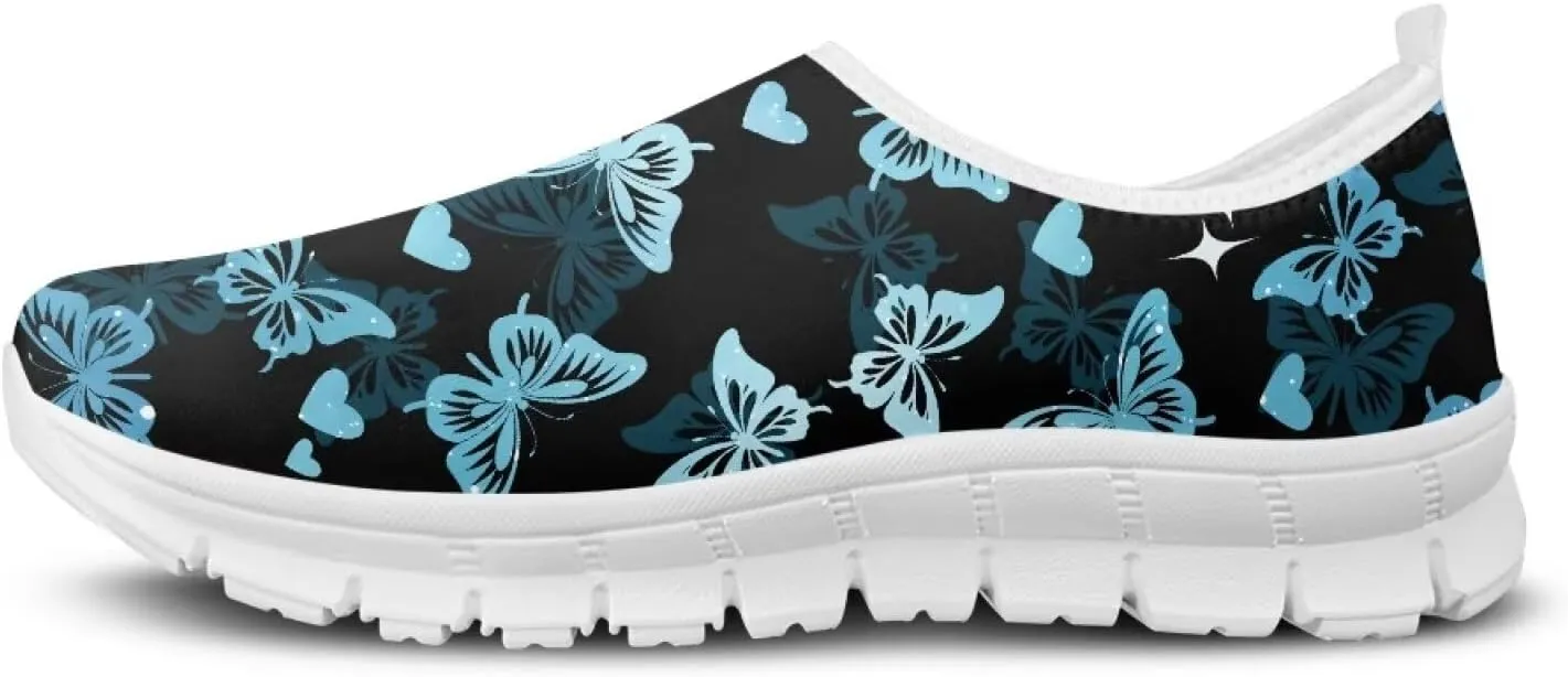 Women's Hiking Exercise Running Sneaker Casual Cozy Low-Top Yoga Workout Shoes Non-Slip Slip-On Lightweight Sneaker for Women US 5.5-11.5