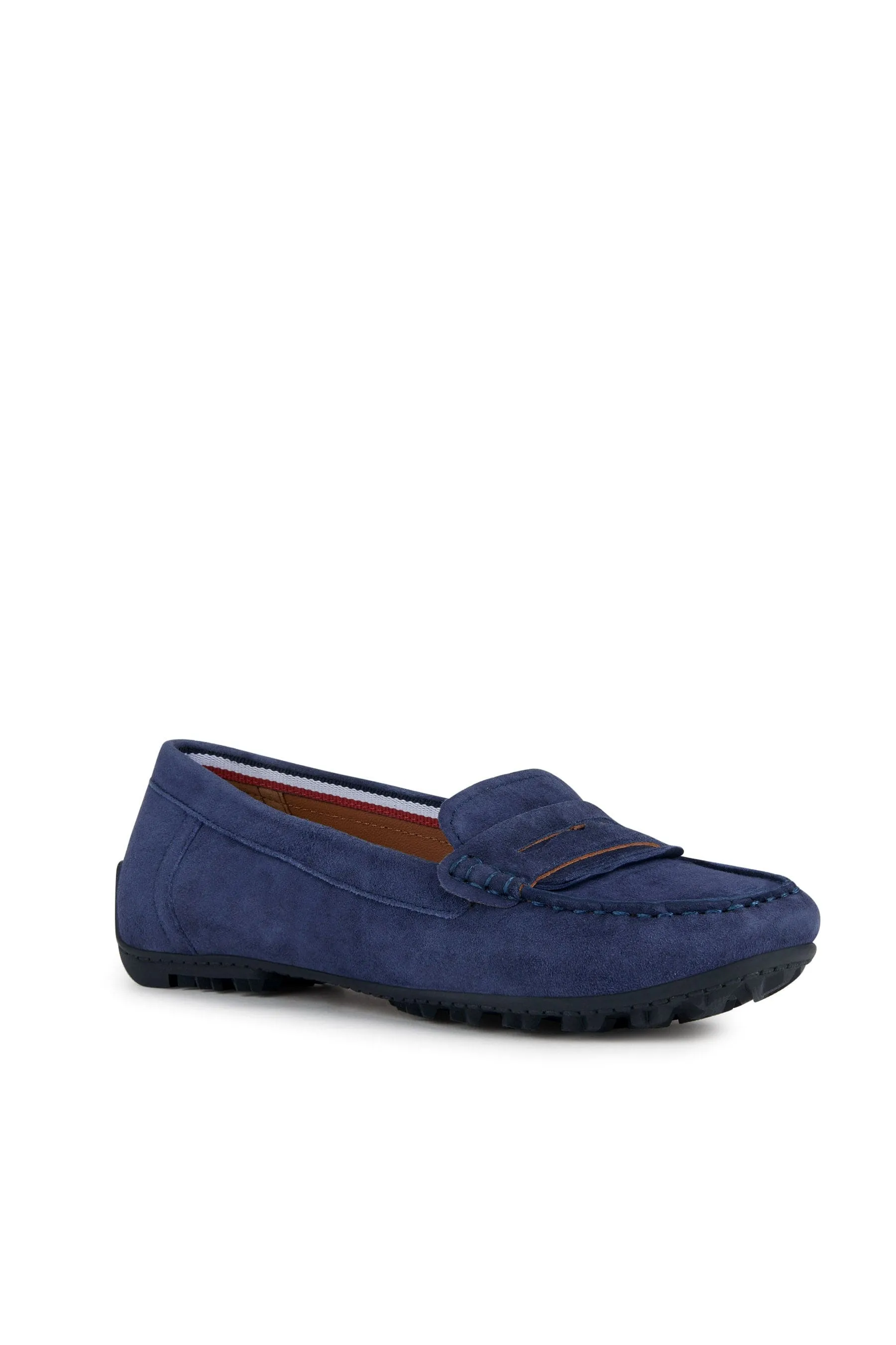 Womens Kosmopolis   Grip Loafers - Navy