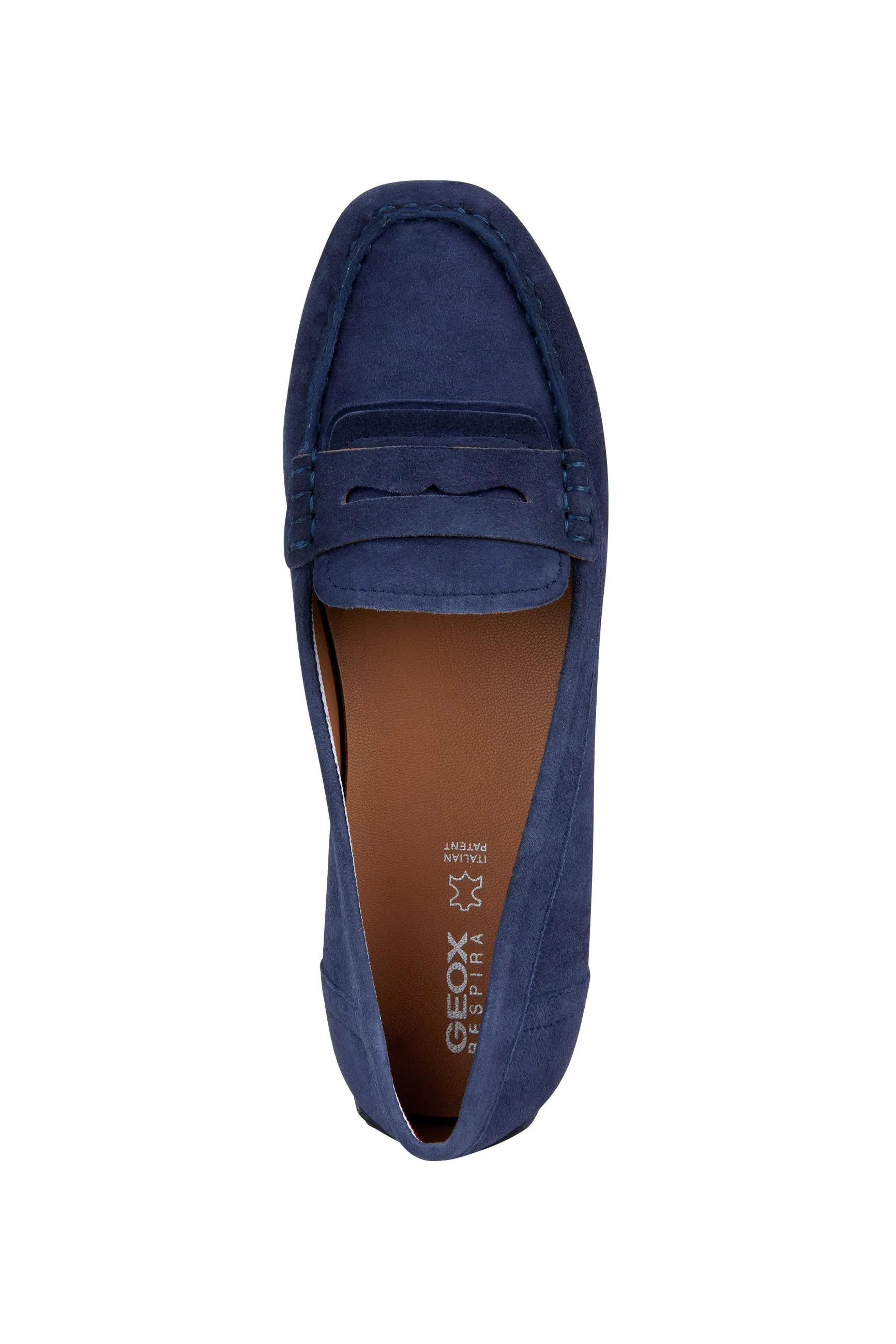 Womens Kosmopolis   Grip Loafers - Navy