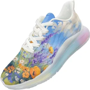 Women's Shoes Comfortable Low Top Air Cushion Workout Walking Sneaker Lightweight Non-Slip Footwear Running Shoes Women US 6-11