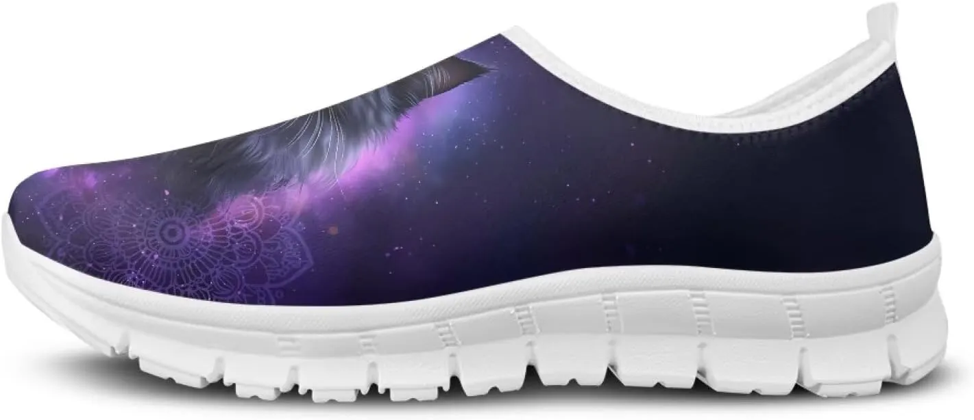 Women's Sneakers Casual Breathable Tennis Workout Sneakers Slip-On Non-Slip Yoga Running Walking Shoes for Women US 5.5-11.5