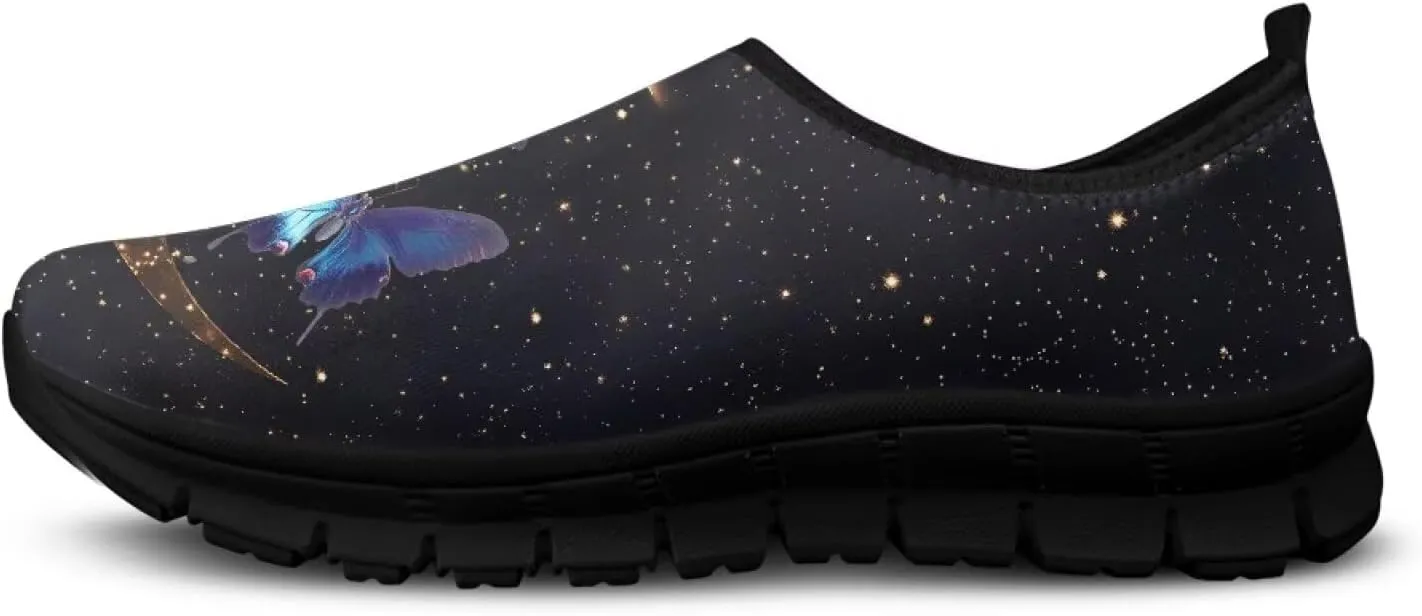 Women's Sneakers Casual Breathable Tennis Workout Sneakers Slip-On Non-Slip Yoga Running Walking Shoes for Women US 5.5-11.5