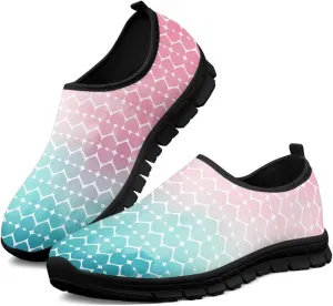 Women's Sneakers Casual Breathable Tennis Workout Sneakers Slip-On Non-Slip Yoga Running Walking Shoes for Women US 5.5-11.5