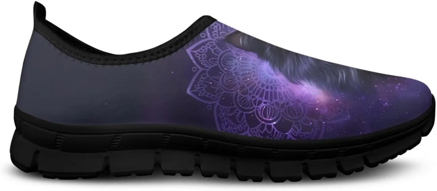 Women's Sneakers Casual Breathable Tennis Workout Sneakers Slip-On Non-Slip Yoga Running Walking Shoes for Women US 5.5-11.5