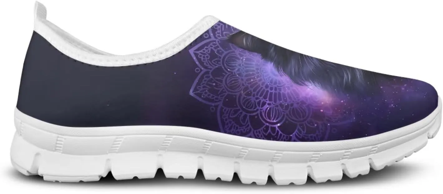Women's Sneakers Casual Breathable Tennis Workout Sneakers Slip-On Non-Slip Yoga Running Walking Shoes for Women US 5.5-11.5
