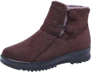 Women's Snow Boots Winter Snow Boots Women Size 8 Winter Ankle Shoes for Women Waterproof Snow Size 11 Wide Winter Boots for Women Botas De Frio De Mujer