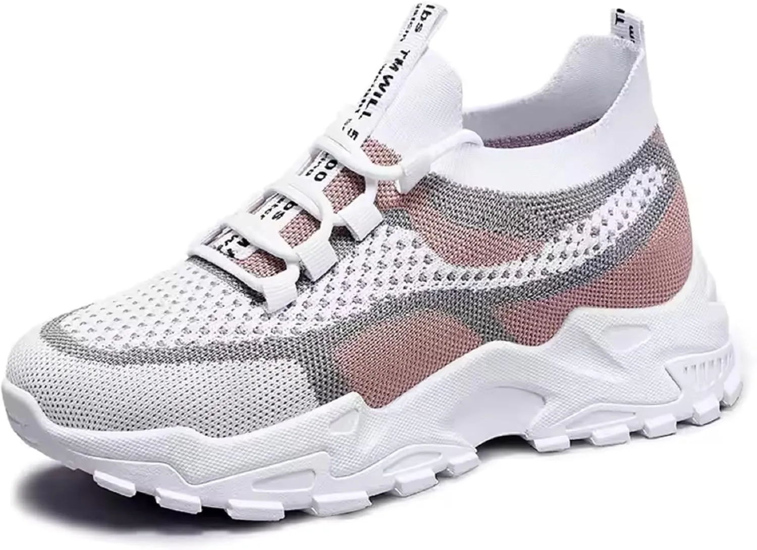 Womens Tennis Shoes for Walking, Slip-On Knit Mesh Running Shoes, Women Shoes Summer 2025 New Sneakers Breathable