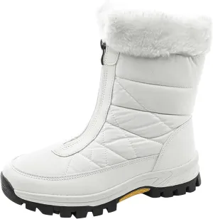 Womens Winter Snow Boots Waterproof Womens Boots Winter 2023 Warm Winter Boots Women Knee High Winter Womens Boots Slip on Plus Size Snow Boots Extra Wide Calf