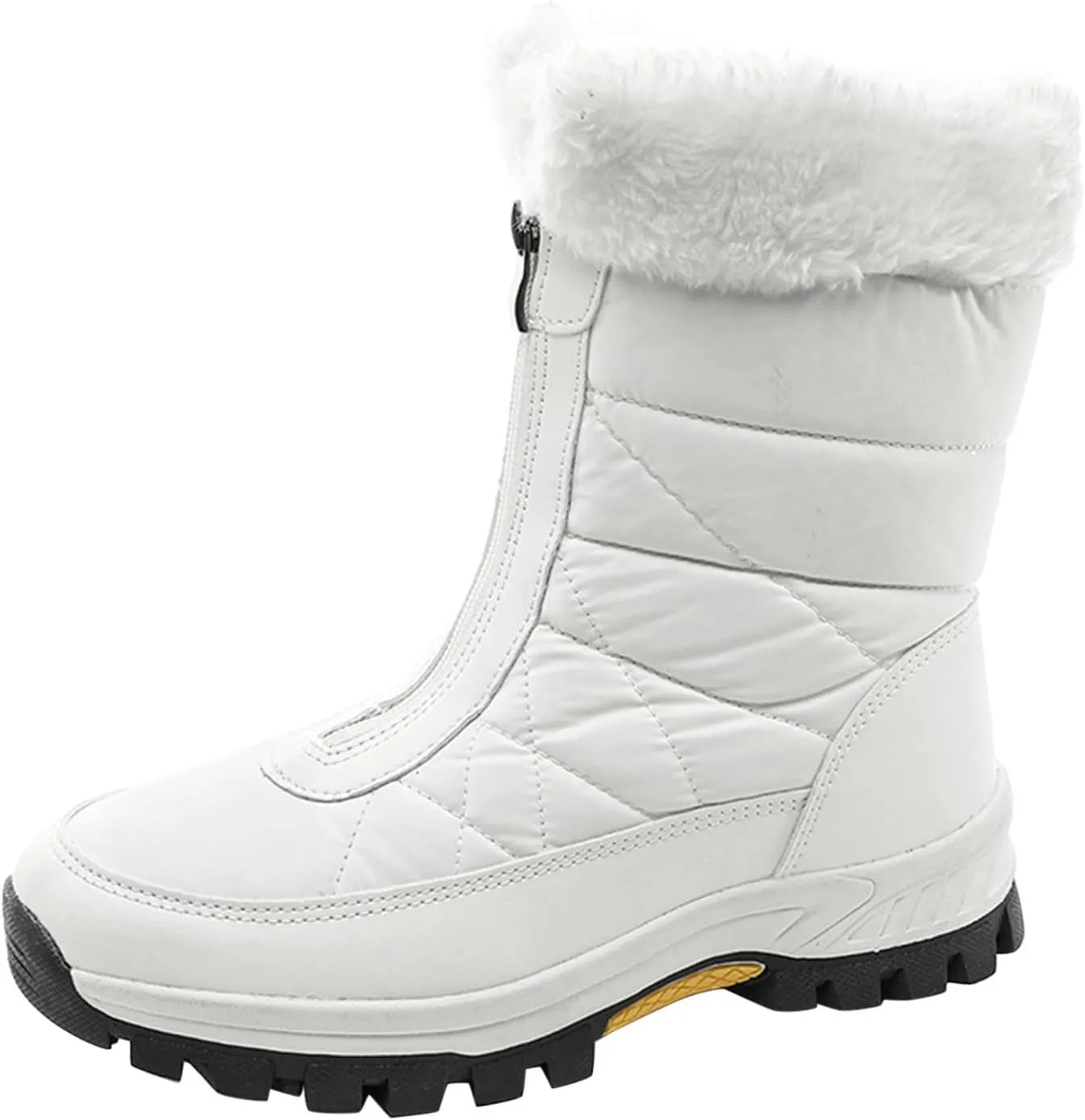 Womens Winter Snow Boots Waterproof Womens Boots Winter 2023 Warm Winter Boots Women Knee High Winter Womens Boots Slip on Plus Size Snow Boots Extra Wide Calf
