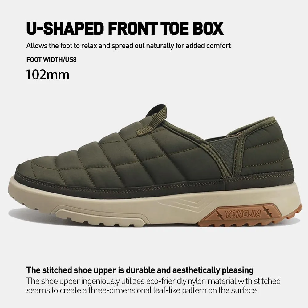 YONGJIA Men's Slip On Lightweight Loafers Casual Non Slip Walking Comfortable Indoor Outdoor Shoes