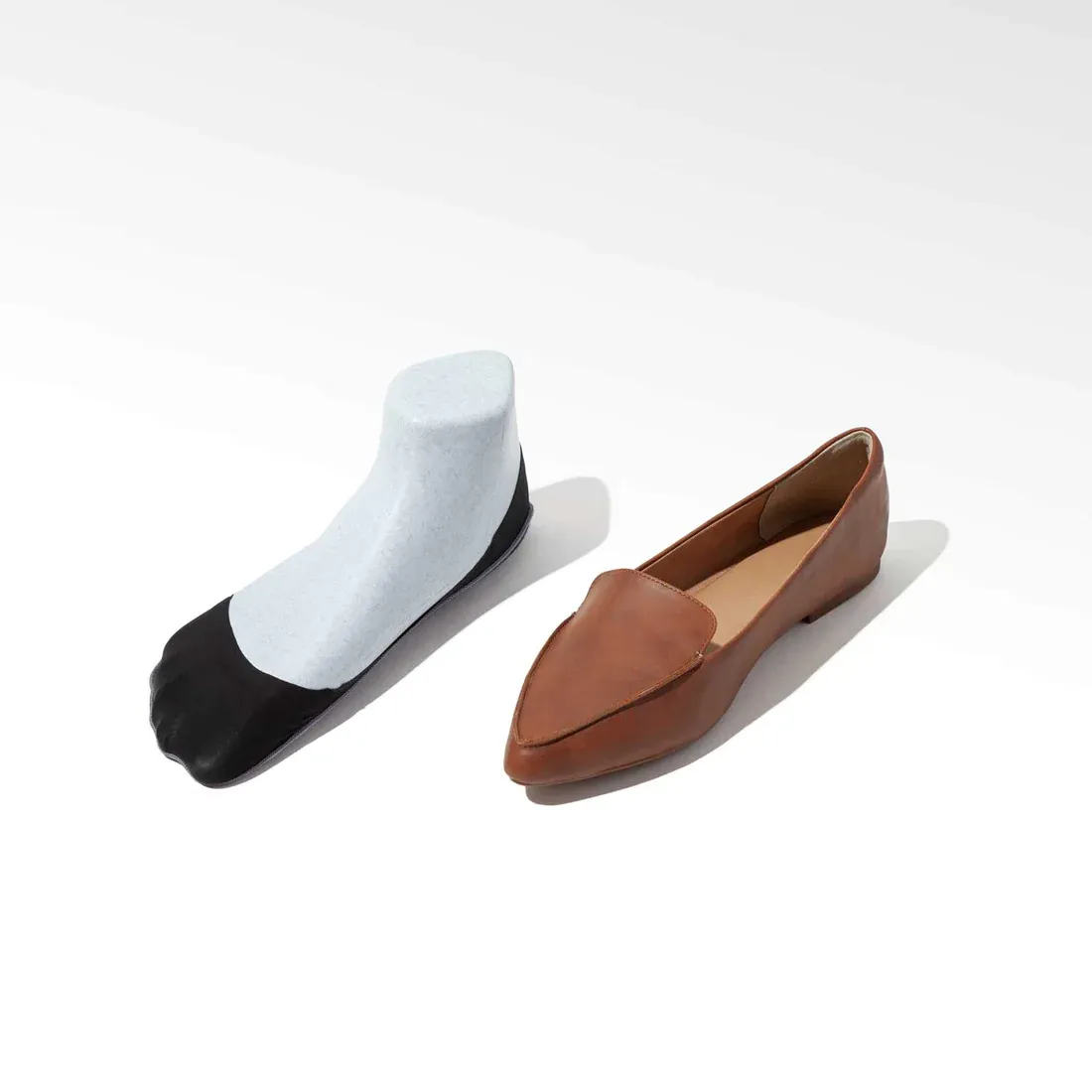 Youth Low-cut Loafer No Show Socks | Nylon & Cotton - 4 Pairs | Non-slip Guaranteed (Discontinued)