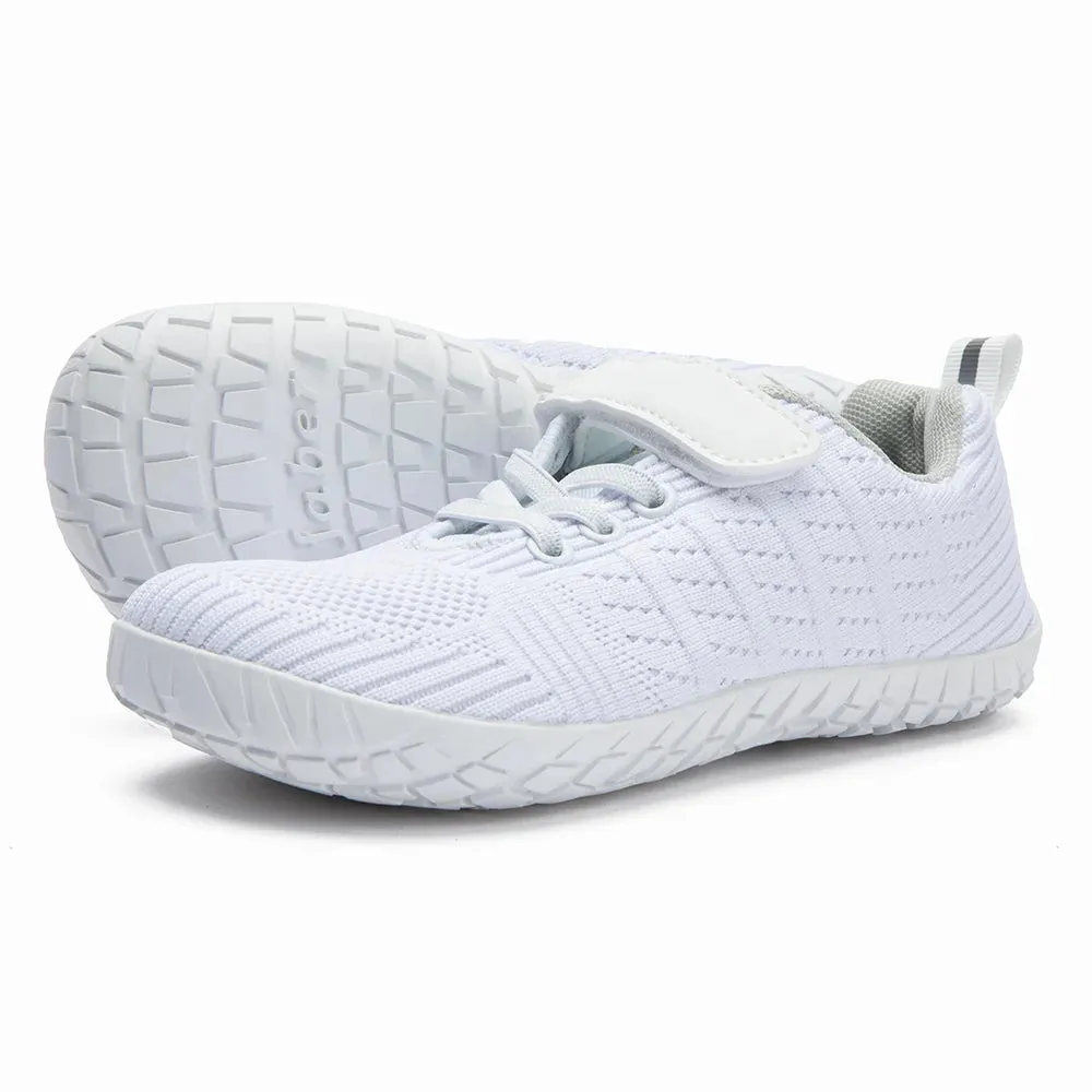 ZZFABER Barefoot Sneaker Kids Mesh Flexible Shoes Soft Casual Shoes