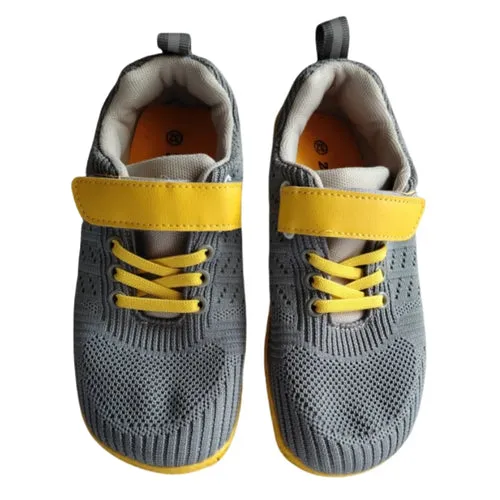 ZZFABER Barefoot Sneaker Kids Mesh Flexible Shoes Soft Casual Shoes